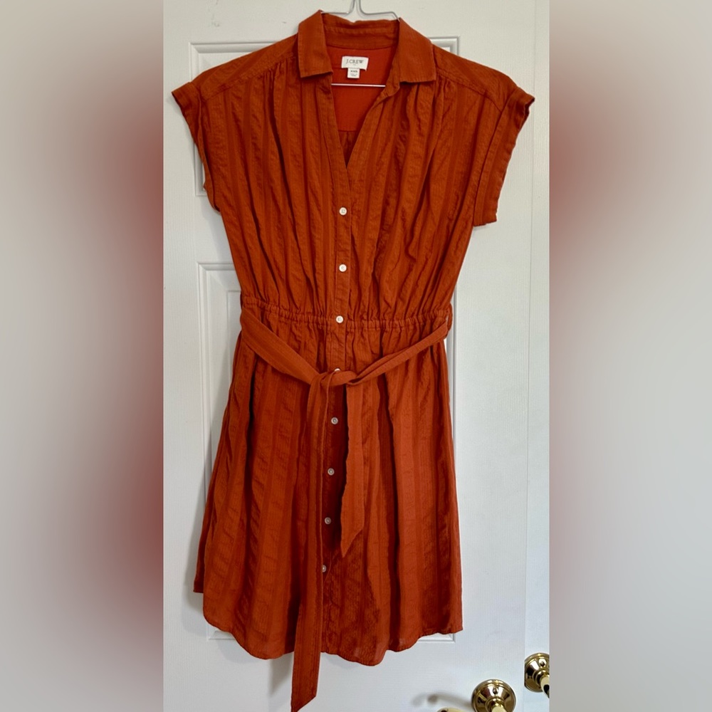 J Crew button down dress like new XXS